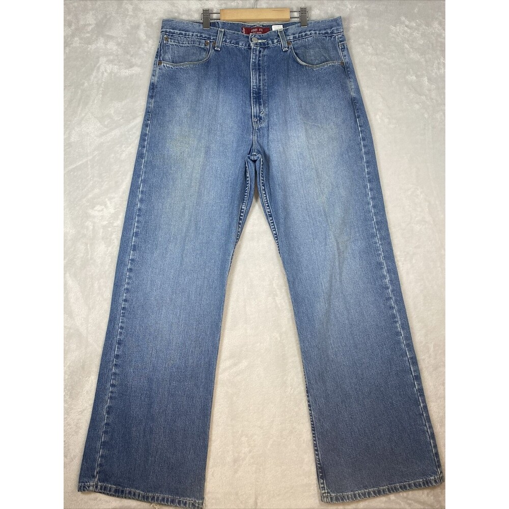 Vintage Levis 557 Jeans Men 38x32 (37X32) Cowboy Denim Relaxed Boot Fit Y2K 2001